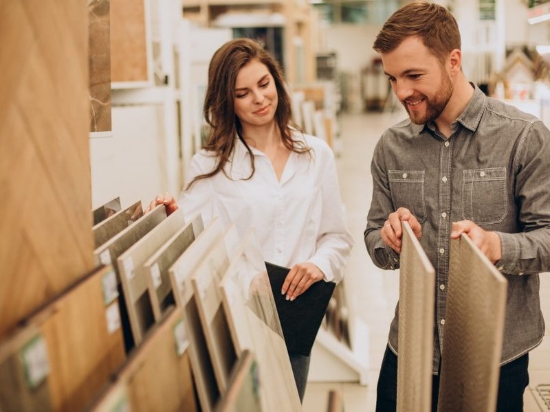 Kids friendly living room with low pile carpet